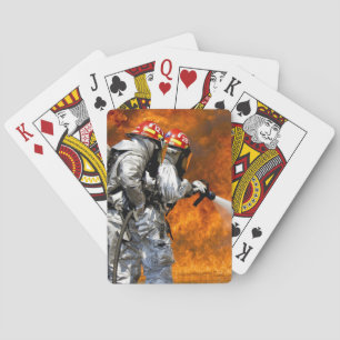 Baraja De Cartas Combatientes de incendios