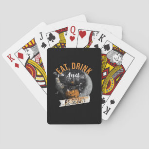 Baraja De Cartas Come Bebe Y Sé Espantoso Clásico Retro