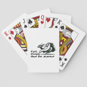 Baraja De Cartas Come Bebe Y Sé Espantoso Club Espeluznante Genial