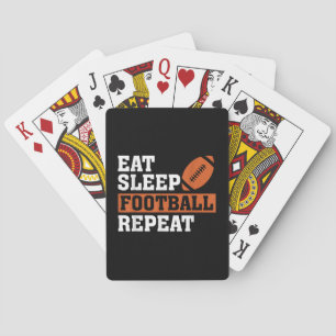 Baraja De Cartas Come Fútbol Dormir Repetir Impresionante Amar Fútb