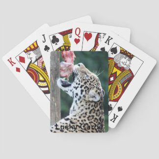 Baraja De Cartas Comer leopardo