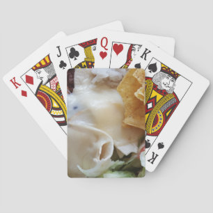 Baraja De Cartas Comida divertida con queso fundido Nacho
