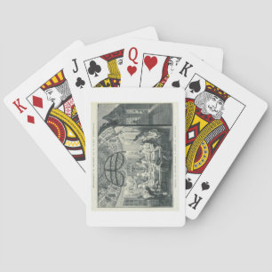 Baraja De Cartas Comida judía durante el banquete de los