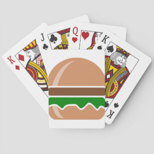 Baraja De Cartas Comida rápida hamburguesa un sándwich