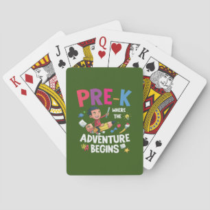 Baraja De Cartas Comienza la aventura preescolar