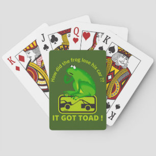 BARAJA DE CARTAS ¿CÓMO PERDIÓ EL FROG SU AUTO? ¡SE HA TOCADO!
