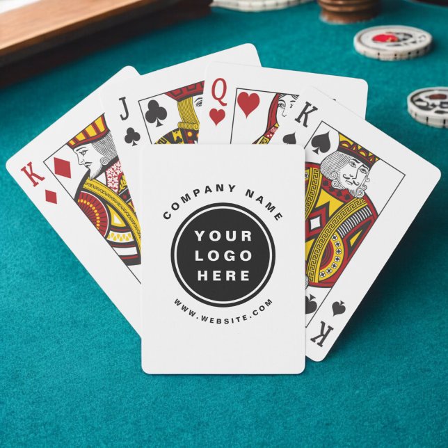 Baraja De Cartas Compañía comercial promocional con logotipos de em (Subido por el creador)