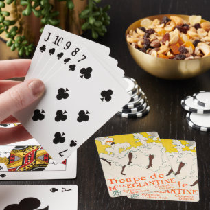 Baraja De Cartas Compañía de Mademoiselle Eglantine, Toulouse Lautr