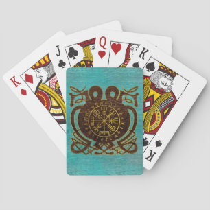 Baraja De Cartas Compás de la navegación de Vegvisir - de Viking