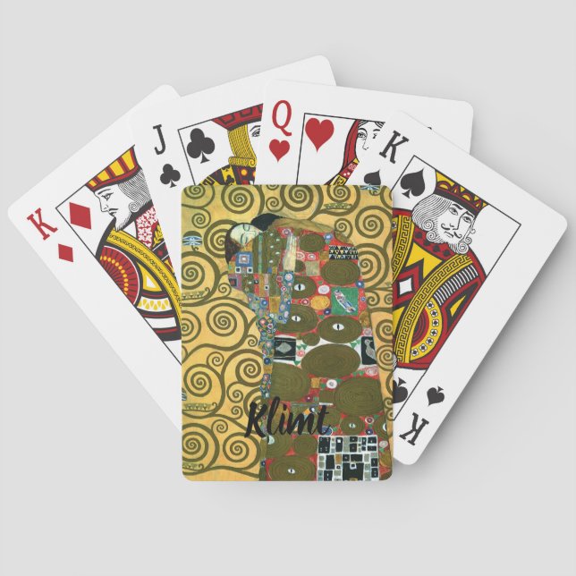 Baraja De Cartas Complemento conocido como The Embrace por Gustav K (Reverso)