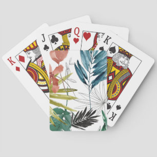 Baraja De Cartas Composición tropical