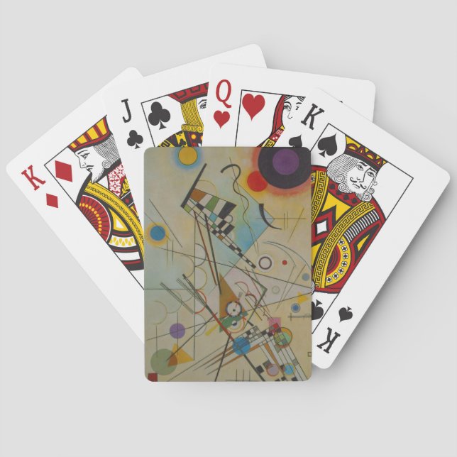 Baraja De Cartas Composición VIII de Kandinsky (Reverso)