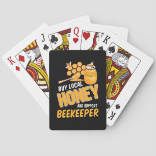 Baraja De Cartas Comprar Miel Local Y Apoyar A Beekeeper