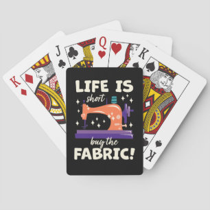 Baraja De Cartas Comprar tela, coser de pasatiempos de regalo, cost