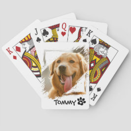 Baraja de Cartas con Foto de Mascota Personalizada