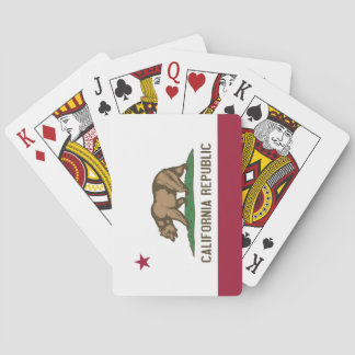 Baraja de Cartas con la Bandera de California, EE.
