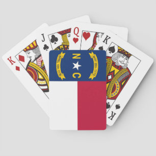 Baraja de Cartas con la Bandera de Carolina del No
