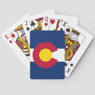 Baraja de Cartas con la Bandera de Colorado, EE. U