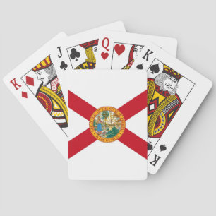 Baraja de Cartas con la Bandera de Florida