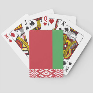 Baraja de Cartas con la Bandera Patriótica de Biel