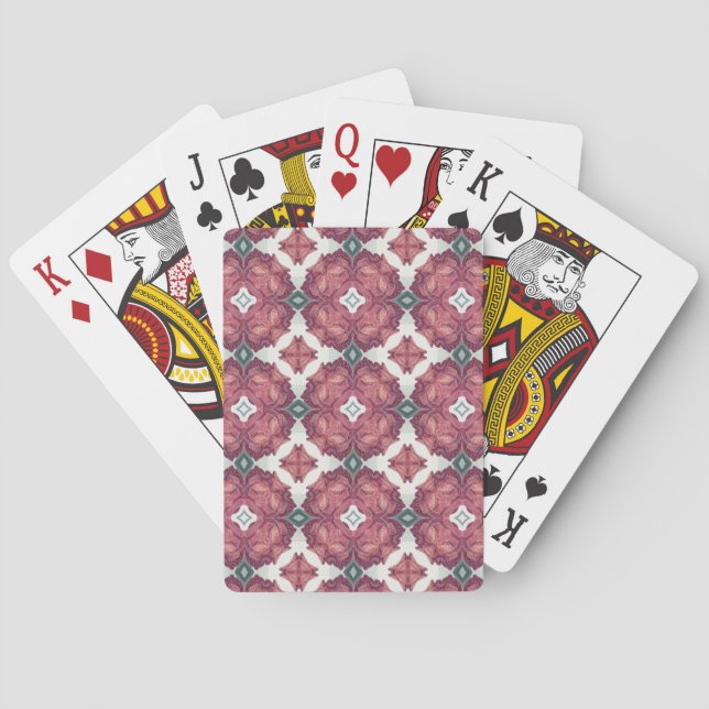 Baraja De Cartas Con patrón  (Reverso)