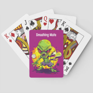 Baraja De Cartas Con texto Caos Extraterrestre