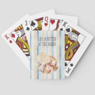 Baraja De Cartas Conchas de Playa