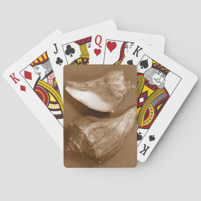 Baraja De Cartas Conchas sensuales (Reverso)