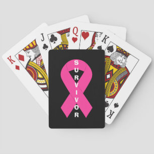 Baraja De Cartas Concienciación sobre el cáncer de mama Sobrevivien
