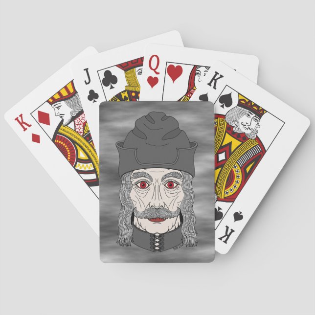 Baraja De Cartas Conde Drácula 2026 (Reverso)