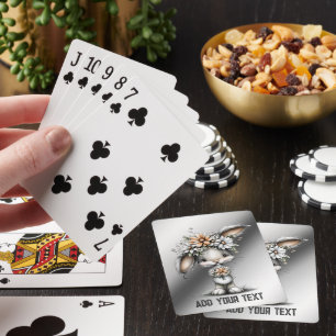 Baraja De Cartas Conejito adorable
