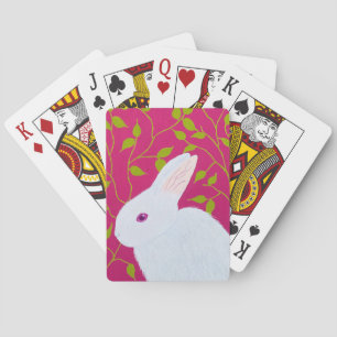 Baraja De Cartas conejo blanco