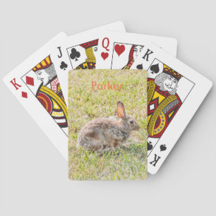 Baraja De Cartas Conejo conejo conejo - Pascua - Vida salvaje - Ani