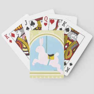 Baraja De Cartas Conejo en junio Erica Vess del carrusel