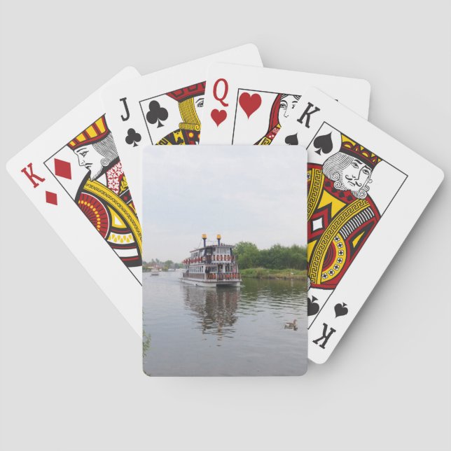 Baraja De Cartas Confort sur de Paddle Steamer (Reverso)