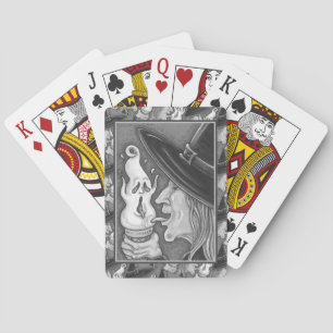 BARAJA DE CARTAS CONO DE CREMA DE HIELO, HALLOWEEN