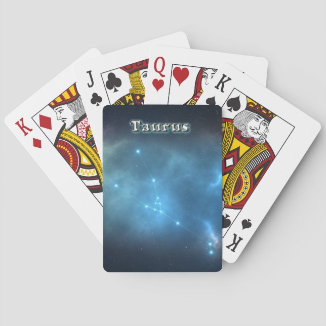 Baraja De Cartas Constelación de Taurus (Reverso)