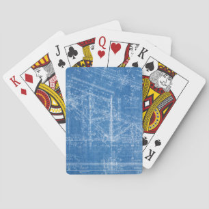 Baraja De Cartas construcción de arquitectura de patrón de textura 