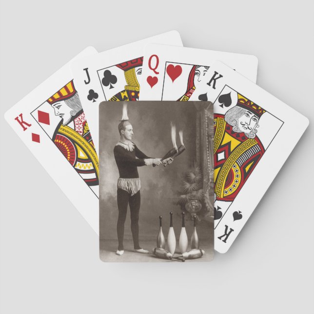 Baraja De Cartas Contrabando de fuego de época (Reverso)
