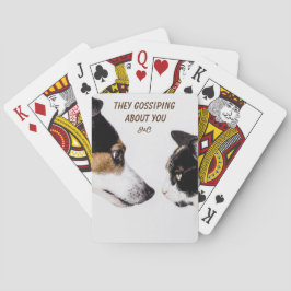 Baraja De Cartas Conversación divertida de perros y gatos
