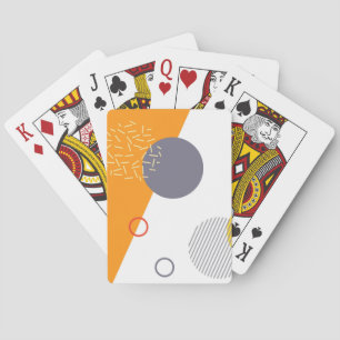 Baraja De Cartas Cool, unique, trendy, urban geometric illustration