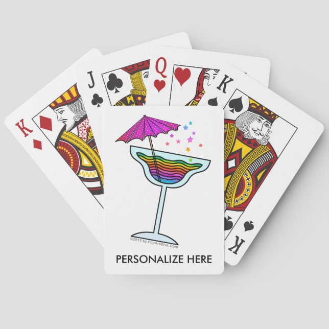 BARAJA DE CARTAS COPA MARGARITA (Reverso)