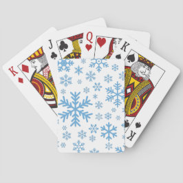 Baraja De Cartas Copo de nieve que cae, ráfagas