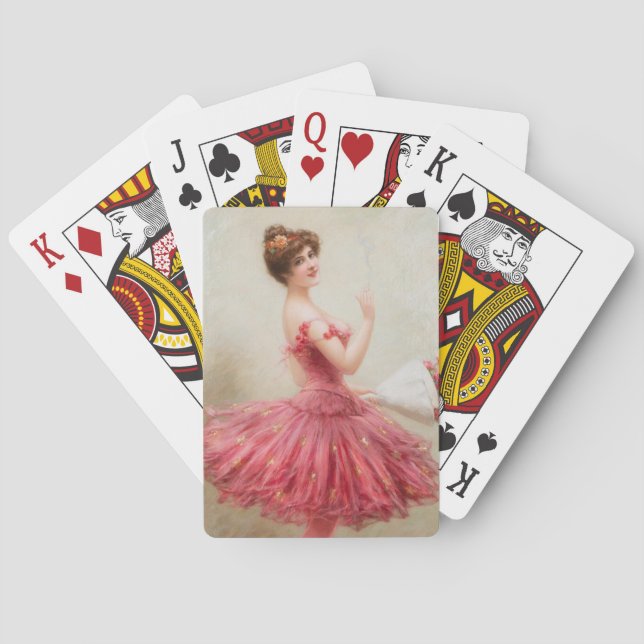 Baraja De Cartas Coquette Ballerina (Reverso)