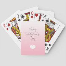 Corazón blanco rosado Feliz Día de Galentine