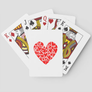 Baraja De Cartas Corazón de corazones