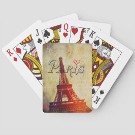 Baraja De Cartas Corazón de París