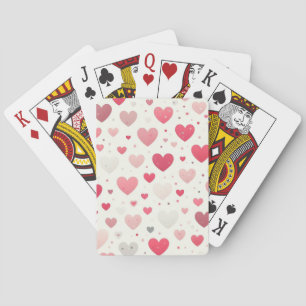 Baraja De Cartas Corazón El día de San Valentín colorido