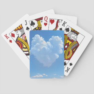 Baraja De Cartas Corazón en el cielo