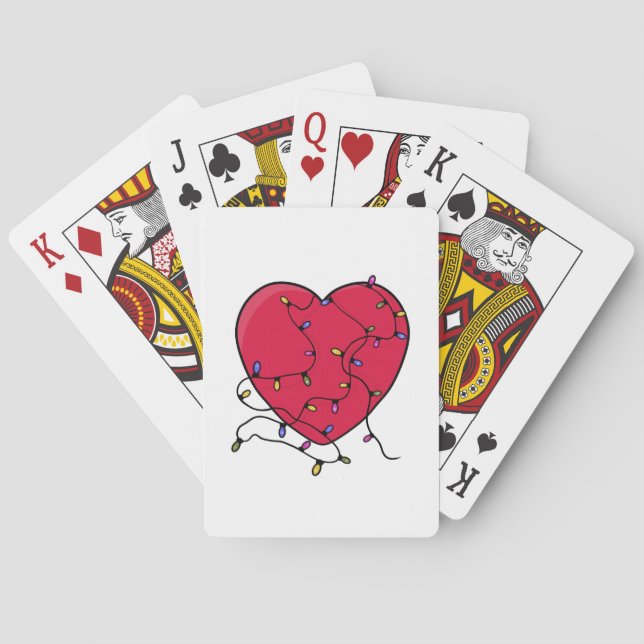 Baraja De Cartas Corazón Ligero (Reverso)